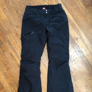 Columbia Omni Heat Black Ski Snow Pants